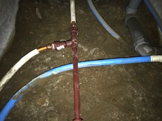 配管補修】床下の給湯配管の水漏れを修理しました(神奈川県茅ヶ崎市)