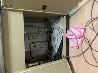 キッチン高圧洗浄