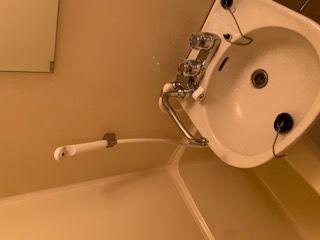 ユニットバスの蛇口